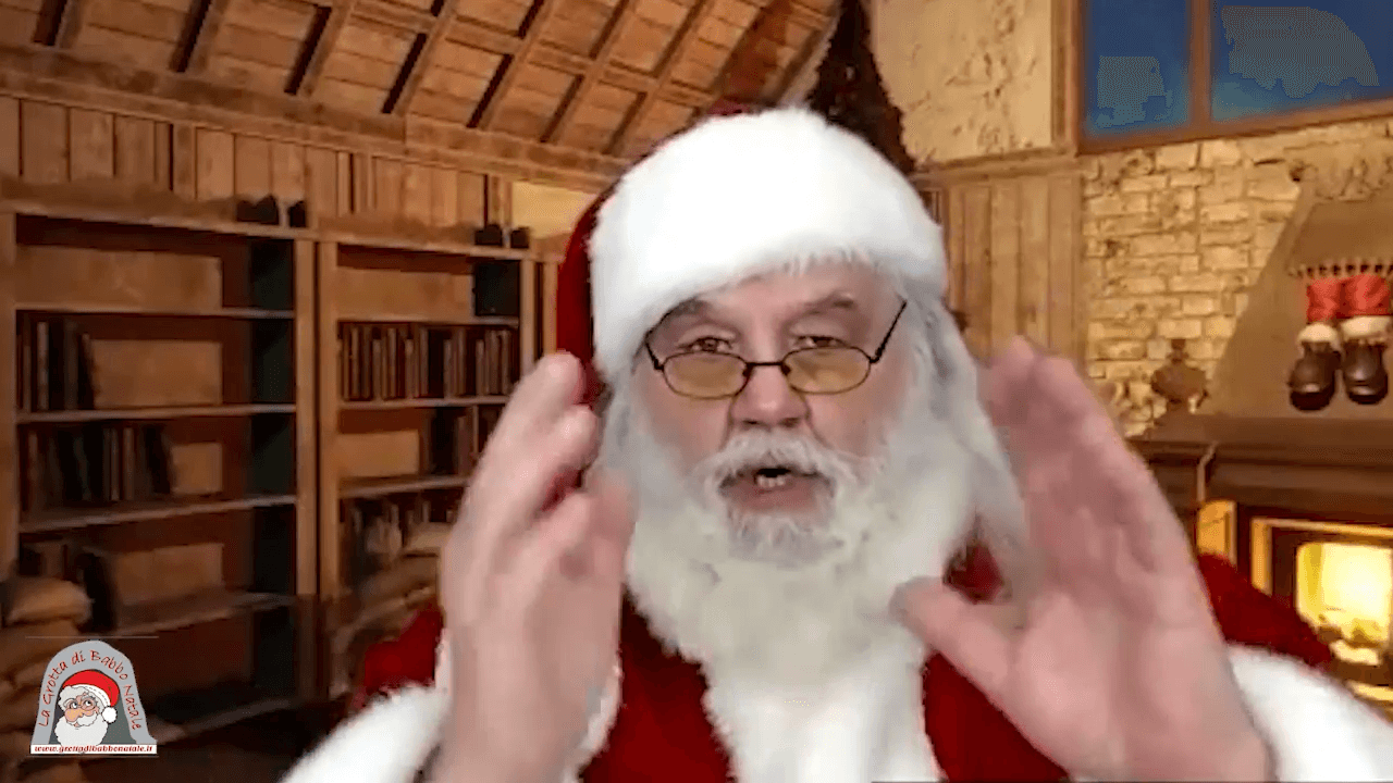 Videochiamata con Babbo Natale