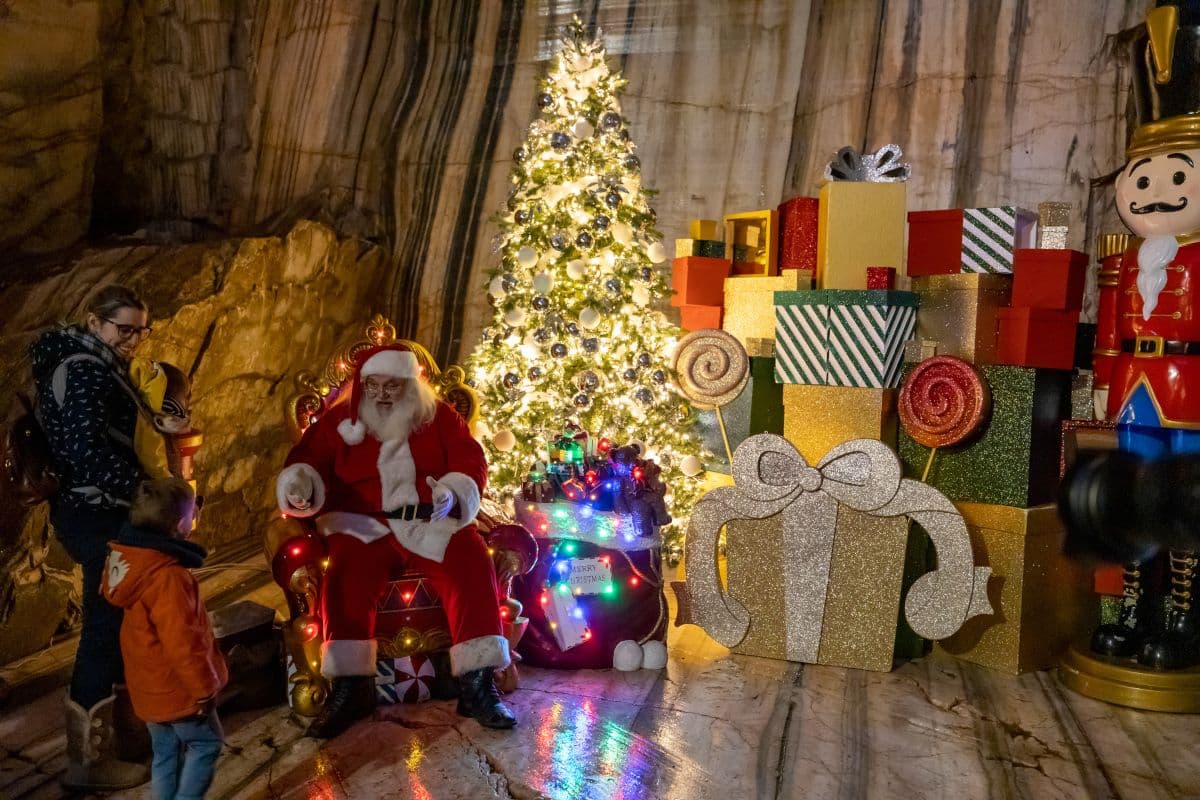 Incontro con Babbo Natale nella Grotta di Ornavasso