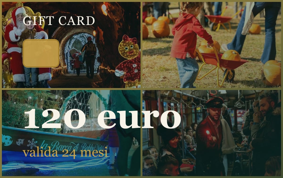 Gift card 120 euro, valida 24 mesi